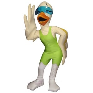 Custom Bird Mascot Costume duck