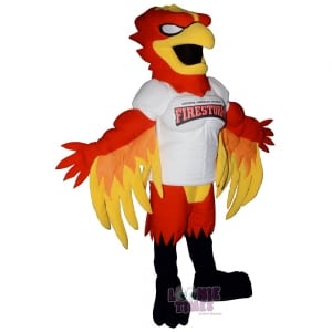 Custom Bird Mascot Costume phoenix bird