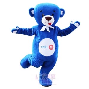 Custom Bear Mascot Costumes Bank of montreal bear
