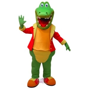 Custom Reptile Mascot Costume Alligator