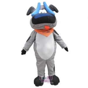 Custom Canine Mascot Costume dog