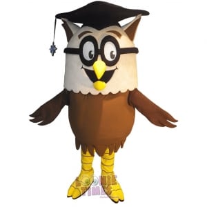 Custom Bird Mascot Costume owl