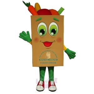 Custom Food Items Mascot Costume Vegetable