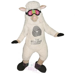 Custom Farm Animal Mascot Costume sheep