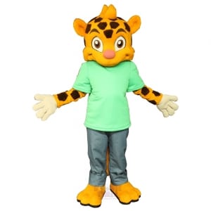 Custom Cat Mascot Costume tiger