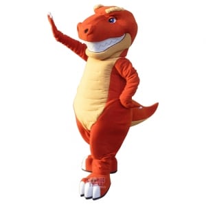 Custom Reptile Mascot Costume Dinosaur