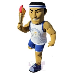 Custom Humanoid Mascot Costume Olympian