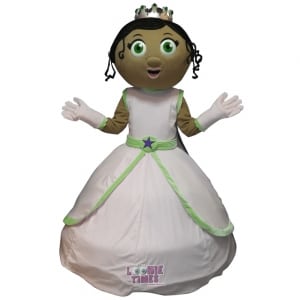 Custom Humanoid Mascot Costume Princess