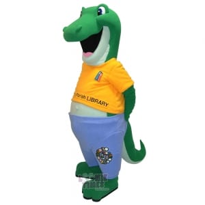 Custom Reptile Mascot Costume Alligator