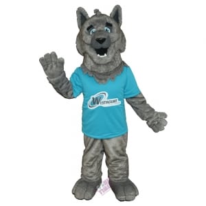 Custom Canine Mascot Costumes wolf