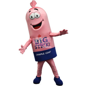 Custom Food Items Mascot Costume  Sausage