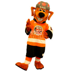 Custom Canine Mascot Costume  hockey dog