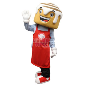 Custom Food Items Mascot Costume Cinnamon