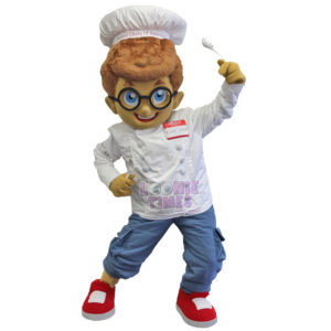 Custom Humanoid Mascot Costume Chef