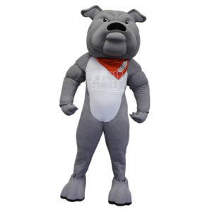 Custom Canine Mascot Costume  bull dog