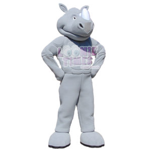 Custom Mascot Costume Dental Rhino