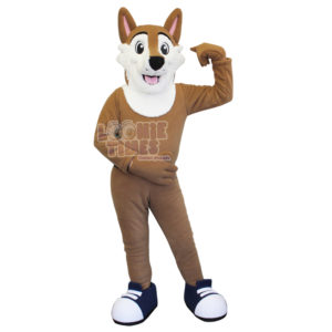 Custom Canine Mascot Costume  dog