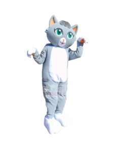 Custom Aquatica Mascot Costume veterinary cat