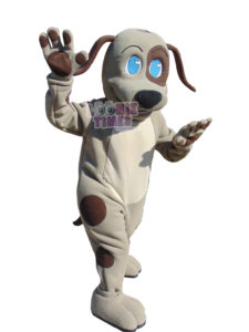 Custom Canine Mascot Costume vet dog