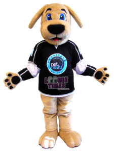 Custom Canine Mascot Costume hockey dog