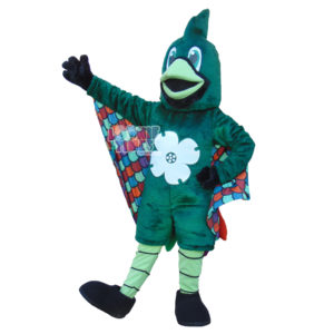 Custom Aquatica Mascot Costume bird