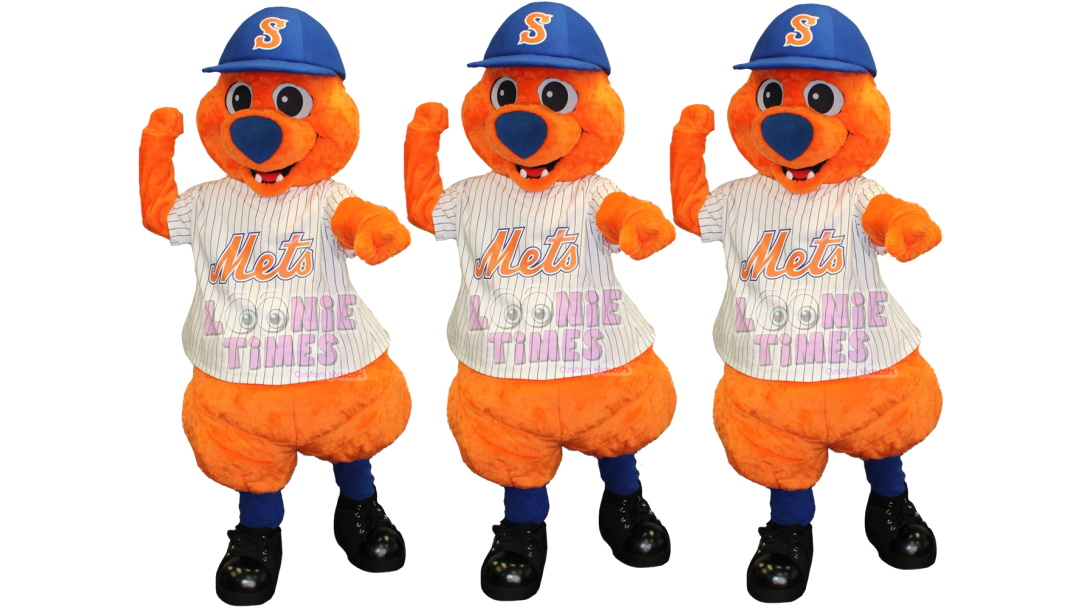 LOONIE TIMES: Syracuse Mets' Custom Animal Mascot Scooch from New York