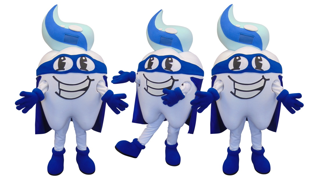 custom dental mascot