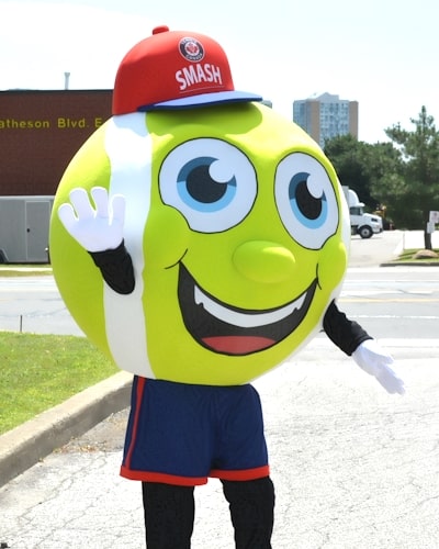 custom tennis mascot costumes