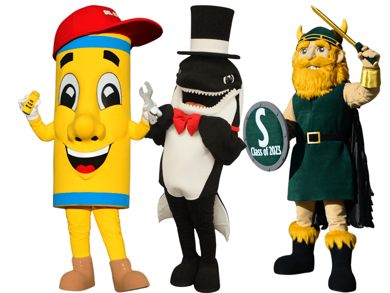 mascot props and accessories