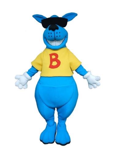 Boomerang-Carwash - -Kangaroo-Mascot