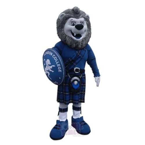 Gordon-College---Rampant-the-Lion-Mascotin