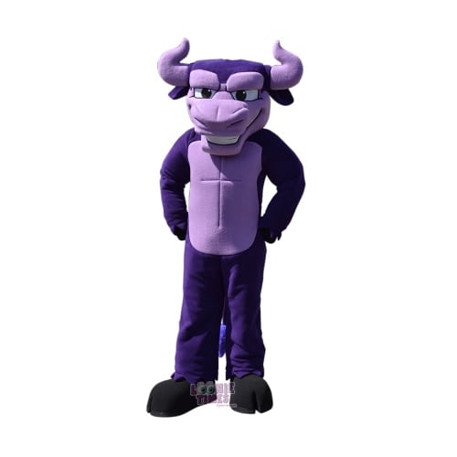 Monta-Vista-HSpurple-Bull-Mascot