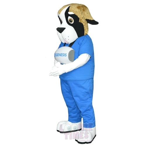 St-Bernard-Dog-Mascot