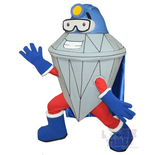 Victor-Mine-Diamond-Mascot